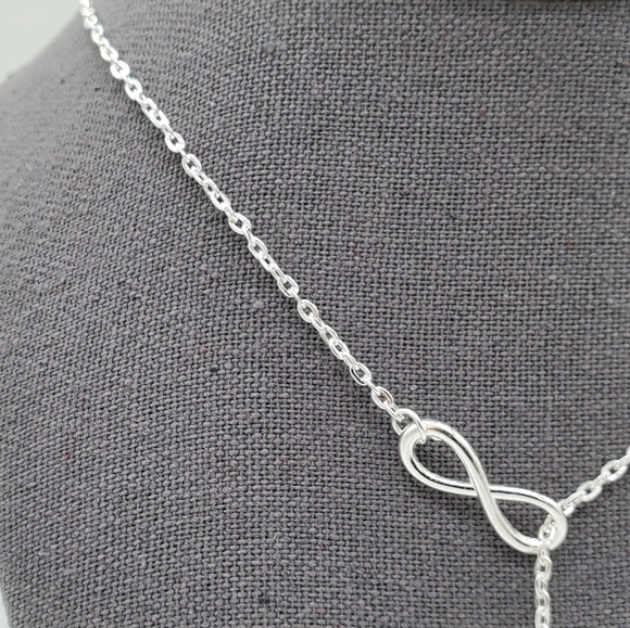 Infinity Cross Necklace - Picture 5 of 6